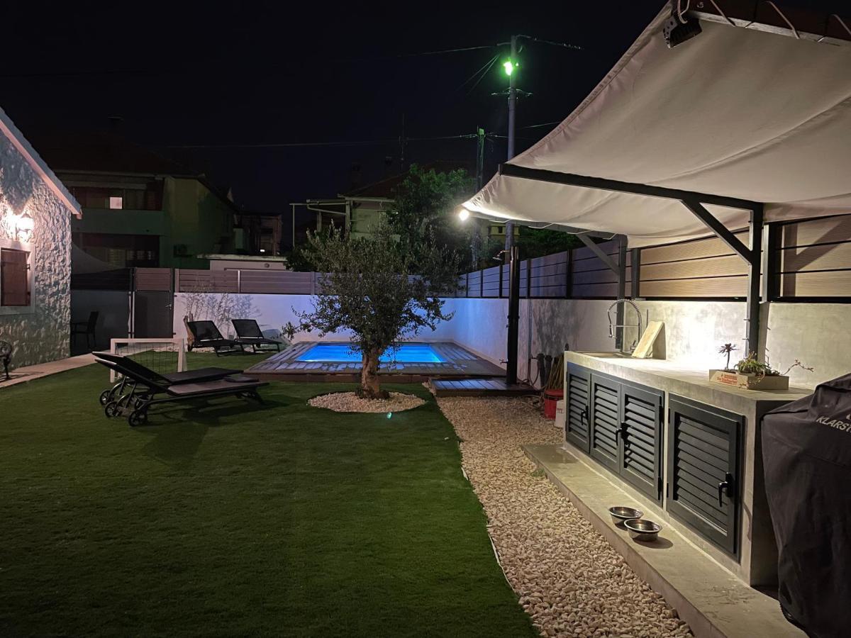 Mustra House Zadar - Private Pool & Sauna Eksteriør billede