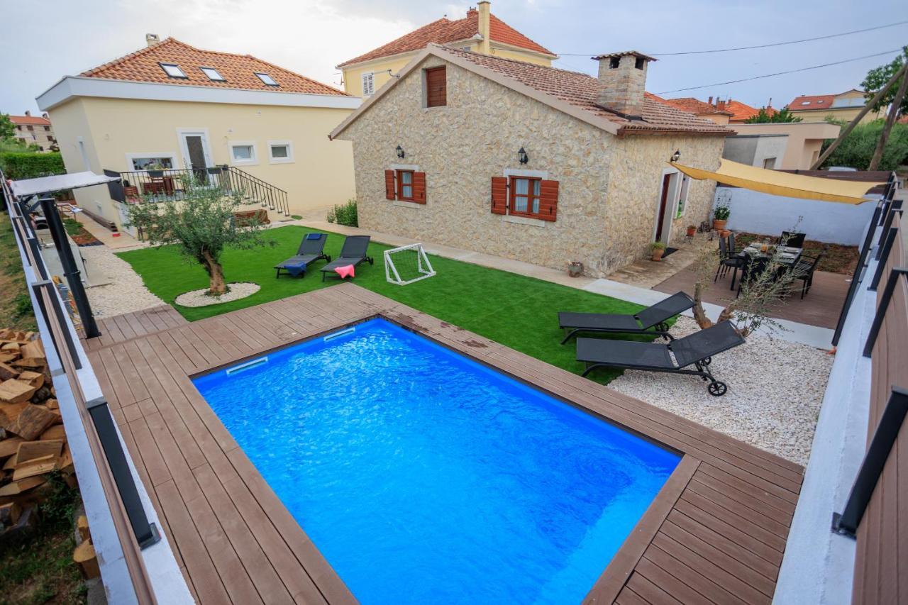 Mustra House Zadar - Private Pool & Sauna Eksteriør billede