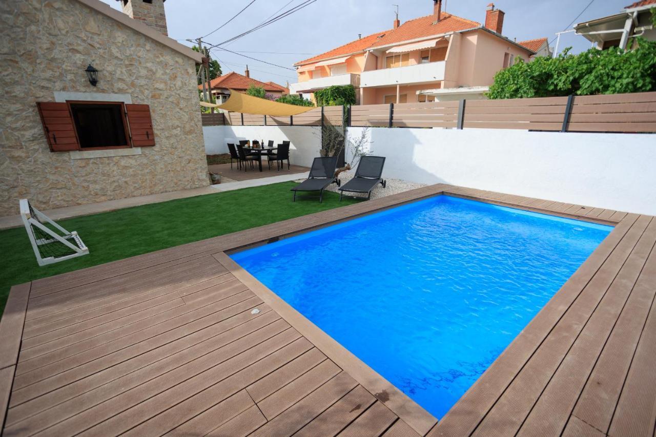 Mustra House Zadar - Private Pool & Sauna Eksteriør billede