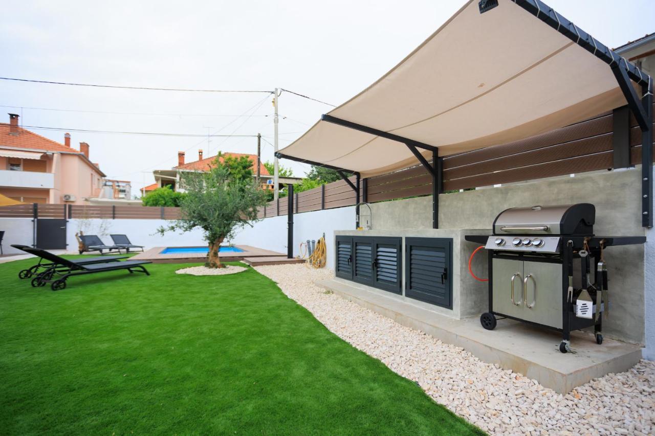 Mustra House Zadar - Private Pool & Sauna Eksteriør billede