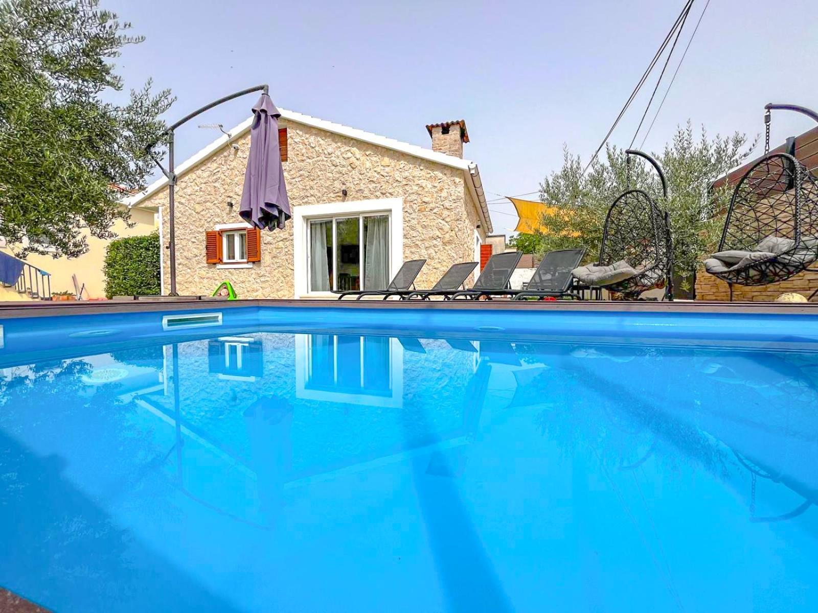 Mustra House Zadar - Private Pool & Sauna Eksteriør billede
